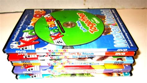 KIDSONGS DVD LOT of 9 TV Waterworld Dogs Friends Beach, etc £45.72 ...