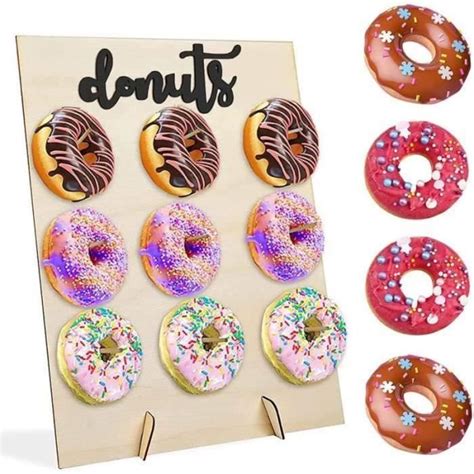 Donut Rack Donut Pr Sentoir Donut En Bois Pr Sentoir Trou Mur De