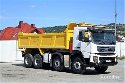 VOLVO FMX 450 Kipper 6 10 8x4 Topzustand Dump Truck For Sale Poland