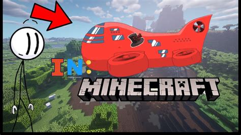 Minecraft Airship Map From Among Us Youtube