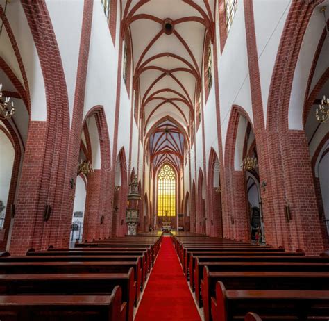 St Mary Magdalene Church Interior - Wroclaw, Poland Editorial Stock Photo - Image of bridge ...