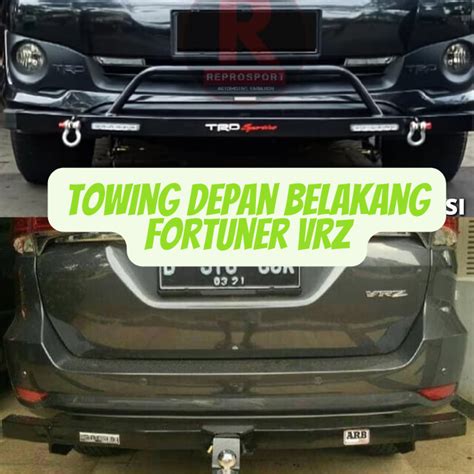 Towing BAR ARB Tanduk Besi Depan Belakang Fortuner Vrz Lazada Indonesia