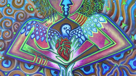 One Love Oil Painting And Spoken Word Poem By Visionary Artist