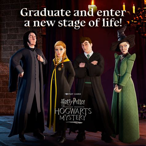 Harry Potter: Hogwarts Mystery on Twitter: "Graduate from Hogwarts and become a young witch ...