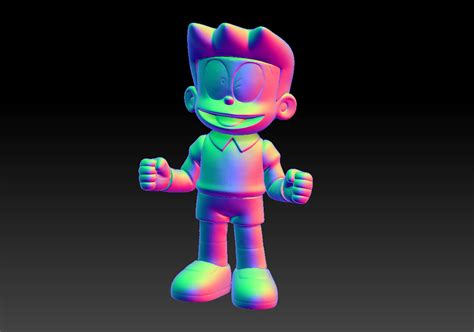 STL file Suneo (Doraemon family)・3D printable model to download・Cults