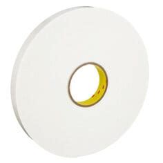 3M Double Coated Polyethylene Foam Tape 4466 White 1 In X 36 Yd 62