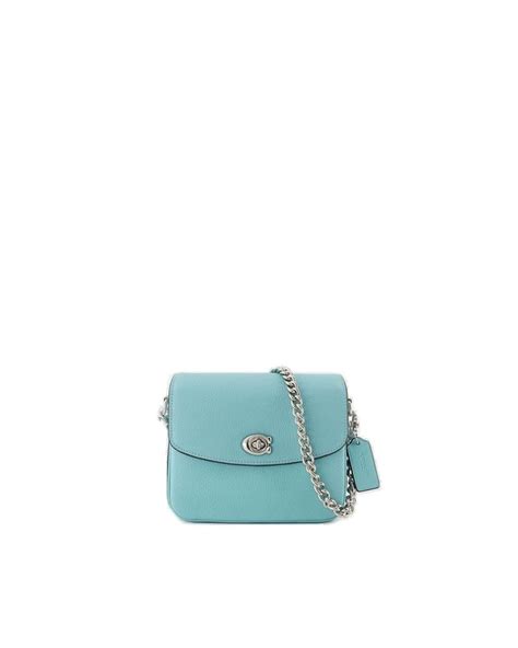 Coach Cassie 19 Crossbody Bag Leather Blue Lyst