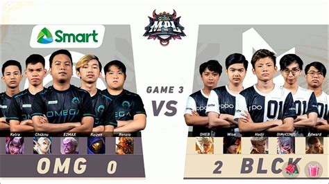 GAME 3 BLACKLIST VS OMEGA BEST OF 5 MPL PH SEASON 8 PLAYOFF DAY 4