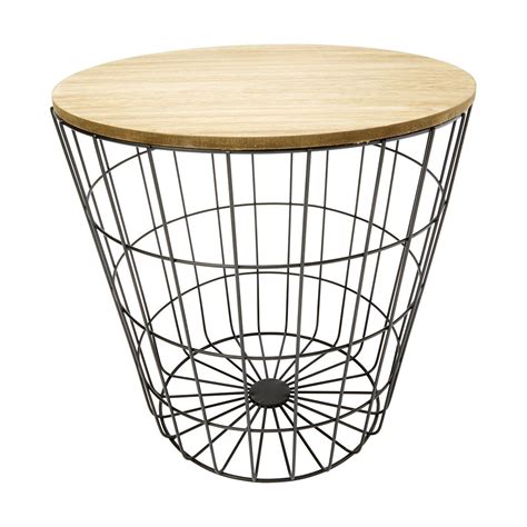 20++ Wire Basket With Wood Lid - HOMYHOMEE