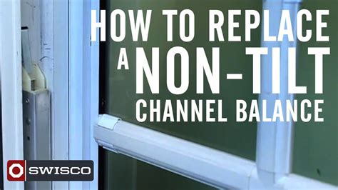 How To Replace A Non Tilt Window Channel Balance Youtube