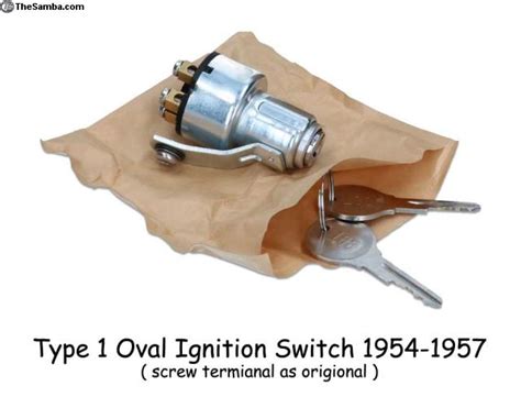 Vw Classifieds Type 1 Bug Oval Ignition Switch 1954 1957