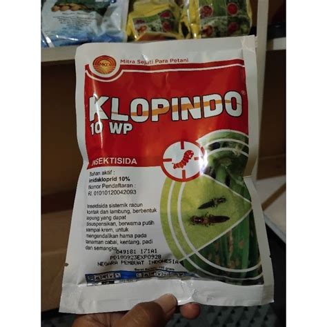 Jual Insektisida Klopindo Wp Gram Shopee Indonesia