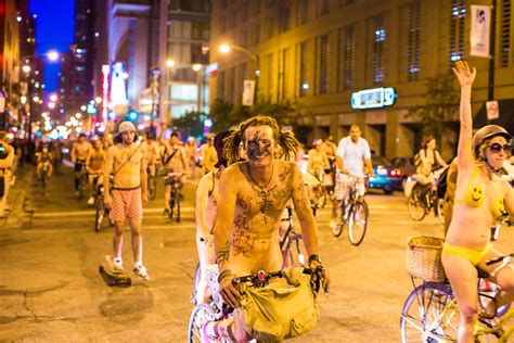 World Naked Bike Ride Chicago Thomas Hawk Flickr