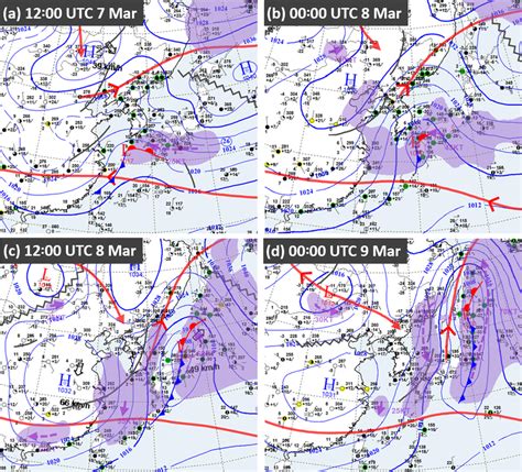 Same As Fig Except Valid At A Utc March B Utc