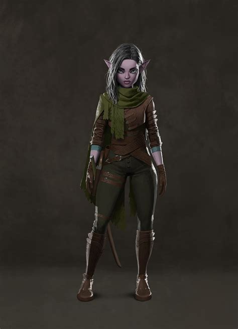 Artstation Elf Company Un Lee Dungeons And Dragons Characters