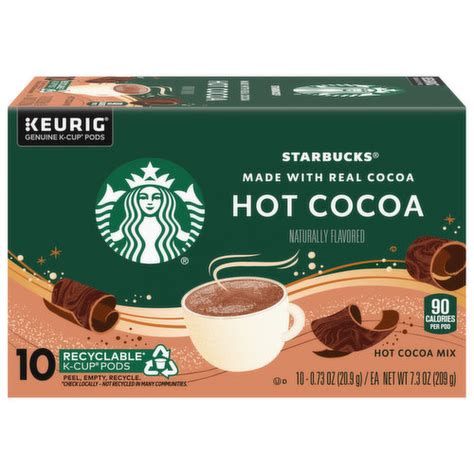 Starbucks Hot Cocoa Mix K Cup Pods Super Foods