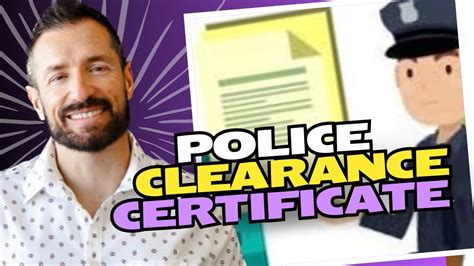 How To Obtain A Police Clearance Certificate With Immigration