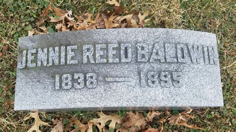 Jennie Reed Baldwin 1838 1895 Monumento Find A Grave