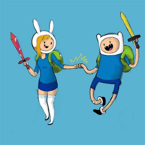 Imagen Fionna And Finn By Glooptastic D490jig  Hora De Aventura