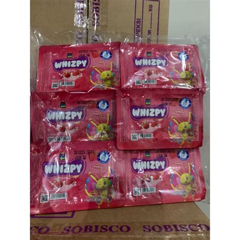 Jual Tini Wini Biti Whizpy Krekers Susu With Juicy Strawberry Sauce