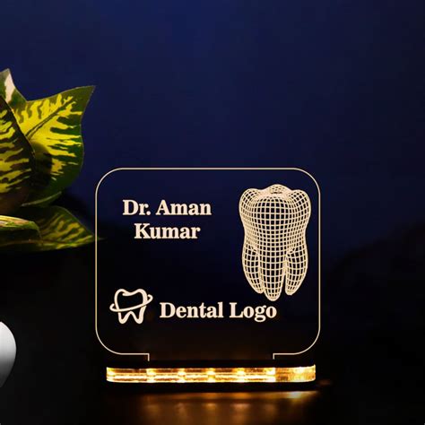 personalized metal  plates signoogle customized doctor acrylic