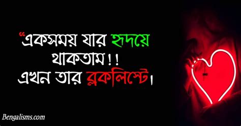 100 Best Painful Sad Bangla Breakup Sms Shayari