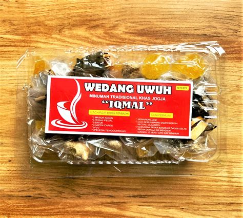 Dijamin Herbal Asli Wedang Uwuh Khas Jogja Mika Besar Isi