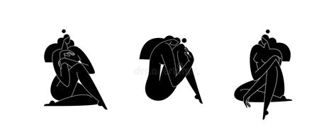 Silhouette Naked Female Body Stock Illustrations 3 189 Silhouette Naked Female Body Stock