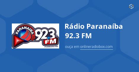 Radio Paranaiba Fm - Rádio Paranaíba 92.3 FM ao Vivo - Itumbiara, Brasil | Online Radio Box