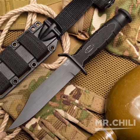 SARO Нож туристический, длина лезвия 15 см - купить с доставкой по ...