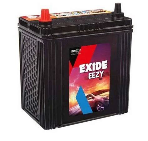 Black Grey Plastic Lead Acid Exide Eezy Capacity Ah At Best