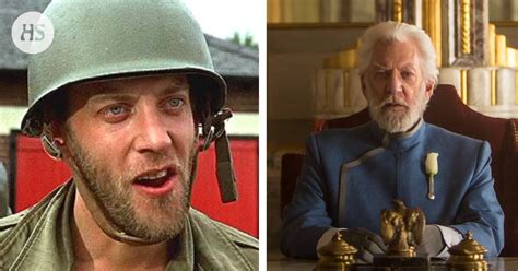 Näistä rooleista näyttelijäkonkari Donald Sutherland muistetaan HS fi