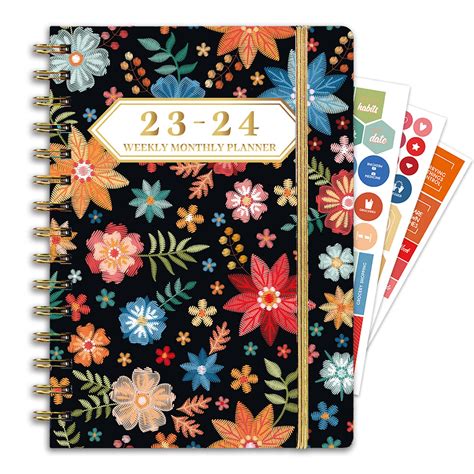 Buy 2023 2024 Planner 12 Month Weekly Monthly Planner From Jul 2023 To