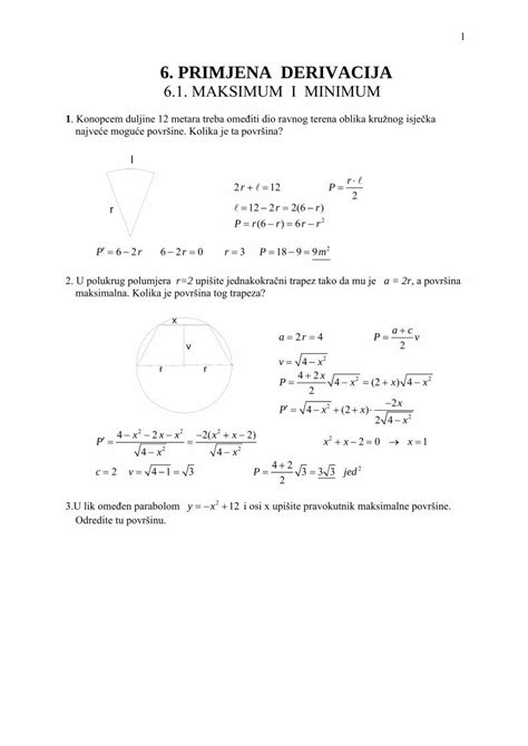 PDF Primjeri Primjena Derivacija Pdf DOKUMEN TIPS