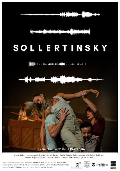 SOLLERTINSKY En La Sala Cuarta Pared Madrid Es Teatro