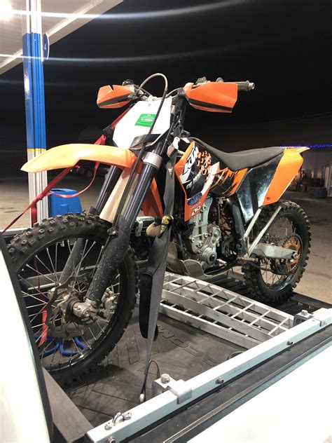 Blue Ktm 450 Xc Atv