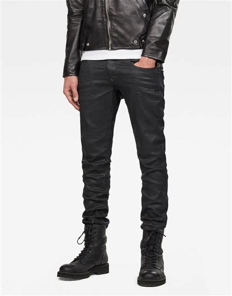 Order Your G Star Raw Revend 3d Dark Wax Coated Jeans Online At Subwear