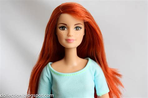 Review 65 Barbie Made To Move Redhead Light Blue Top Margaret Ann