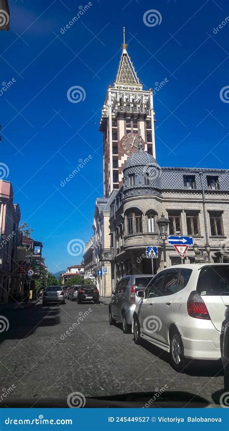 Sights And Buildings In The City Of Batumi Streets Of Batumi Georgia