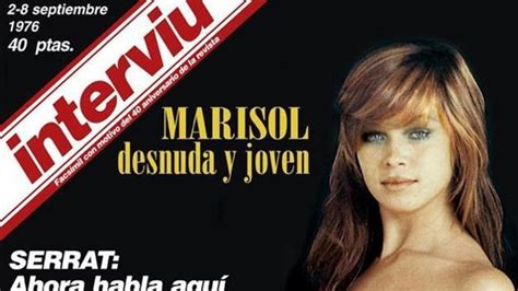 El mítico desnudo de Marisol vuelve a la portada de Interviú que se