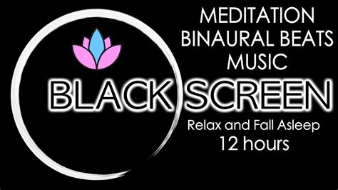 Binaural Beats Music For Meditation Alpha Waves Deep Sleep Black