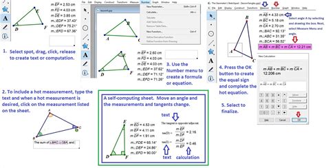 Geometer S Sketchpad Notes