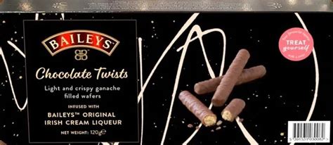 Baileys Chocolate Twists Wafers 107g Omalleys European Foods