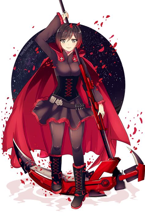 Ruby Rose RWBY Image By Pixiv Id 12597379 2346380 Zerochan Anime