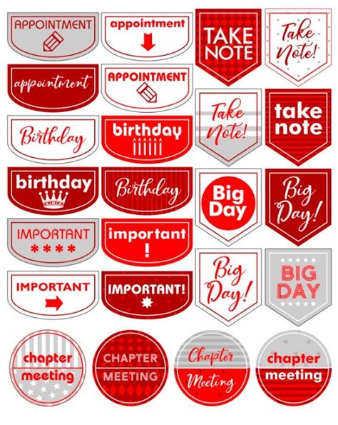 Delta Sigma Theta Planner Sticker Sheet Rosas Greek Boutique Inc