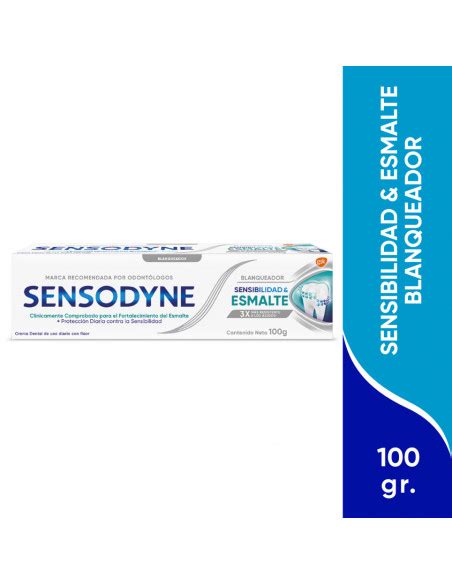 Sensodyne Sensibilidad Y Esmalte Blanqueador X Gr En Farmacias Lider