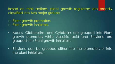 Plant Growth Regulators Ppt