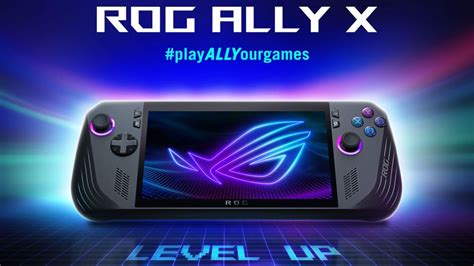 Asus Rog Ally X With Amd Ryzen Z Extreme Cpu Inch Hz Display