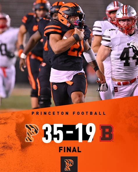 Princeton Football On Twitter Recap A Show Stopping Performance By