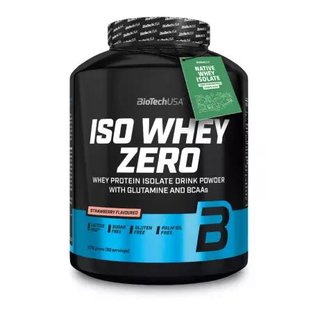 Od Ywka Bia Kowa Iso Whey Zero Izolat Truskawka G Biotechusa